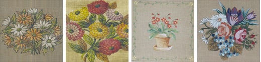 Tapisserie au point Bouquets Fleuris