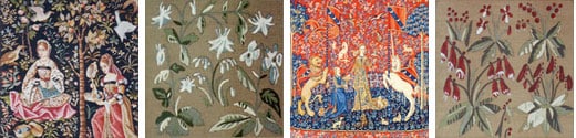 Tapisserie au point Mille Fleurs
