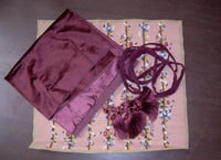 Preparing your needlepoint kit for a cushion