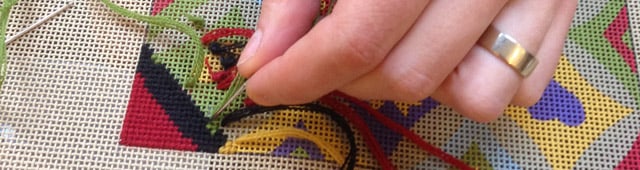 The technique of needlepoint